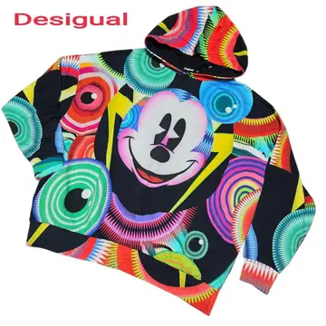 데시구알 미키마우스 오버 사이즈 M 후디