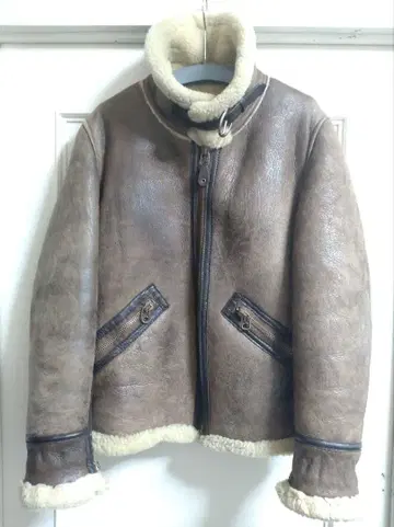 [ 레어 1978년 ] AVIREX B-9 무스탕 플라이트 자켓 USA제