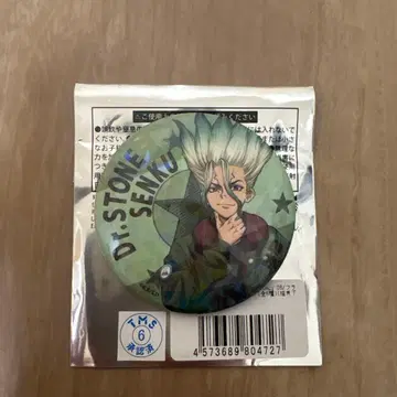 센쿠 등신 홀로그램 캔뱃지 플라이트 자켓 Dr.STONE