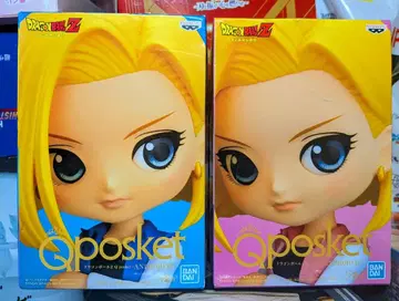 드래곤볼 Z Qposket 인조인간 18호 2체 세트 Android18
