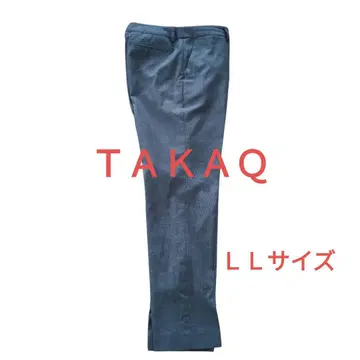 [ TAKAQ ] 다크 그레이 슬랙스 여성용