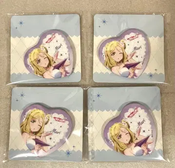 러브 라이브 하트형 캔뱃지 배치 모리 판타지 한정판 오하라 마리