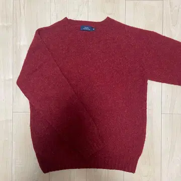 SHIPS 스코틀랜드 울 샤기 니트