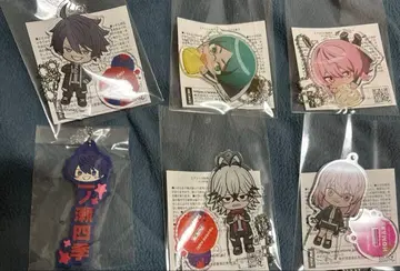 도원암귀 아크릴 키링 제일복권 키링 6세트