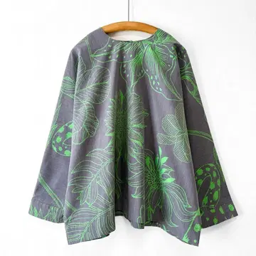 새상품급 ihana BRD 풀오버 보타니컬 오버 사이즈 루즈핏