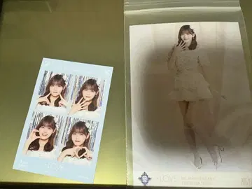 이코러브 타카마츠 히토미 8주년 투어 전신 사진 4컷 포토 카드 세트