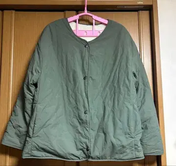 유니클로 퀼팅 보아 리버서블 자켓 여성용 XL 사이즈