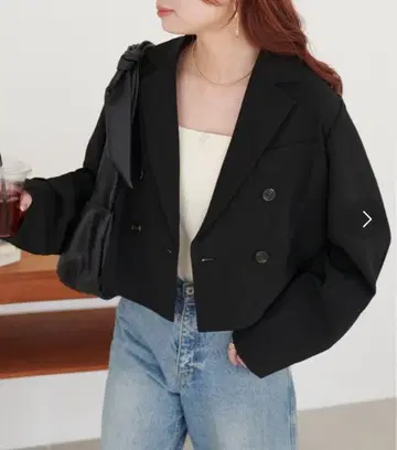 Discoat 테크 린넨 숏 자켓