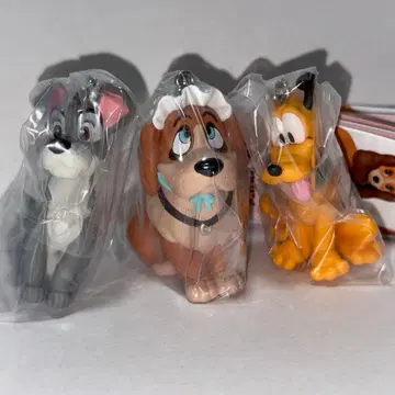 디즈니 캡슐 토이 DOG 스윙 마스코트 3체 세트