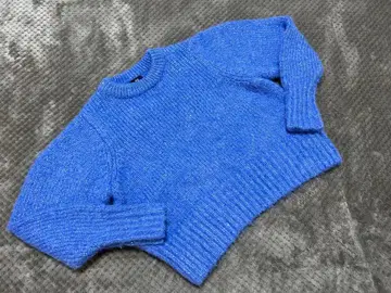 [ 플라스테 ] 스팽글 백 슬릿 니트 * 새상품급