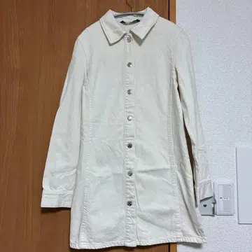 ZARA 화이트 데님 자켓