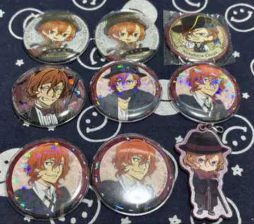 문호 스트레이독스 나카하라 츄야 캔뱃지 아크릴 키링