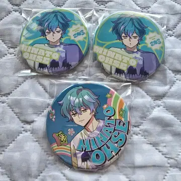 카리스마 간보 투어 캔뱃지 미나토 오세