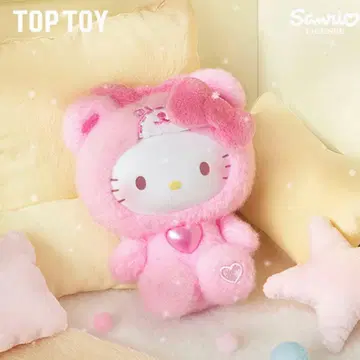 해외 TOPTOY 산리오 키티 테디 파자마 키티