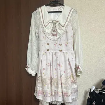 LIZLISA Melodybunny 패턴 원피스 핑크