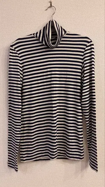 TOMMY HILFIGER 스트라이프 터틀넥