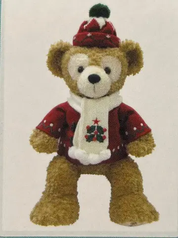 새상품 미사용 더피 코스튬 크리스마스2 코트 머플러 모자