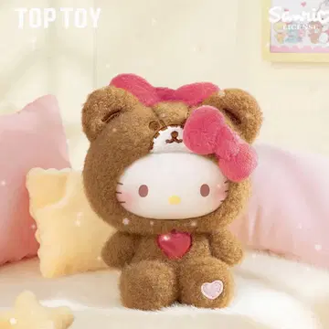 해외 TOPTOY 산리오 키티 TEDDY PAJAMAS 키티