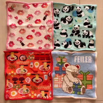 러브러리 바이 페이 타월 손수건 묶음 판매 새상품급 포함