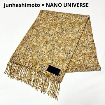 junhashimoto x NANO UNIVERSE 머플러 페이즐리
