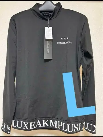 럭스 에이케이엠 플러스 모크넥 긴팔 셔츠 속기모 골프 하이넥