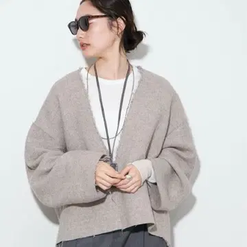 올풀림 방지 가공 Plage [ R'IAM ] 실루엣 블라우스 베이지