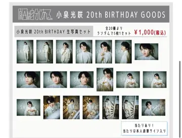 코이즈미 히카루 20th 생탄 브로마이드 컴프