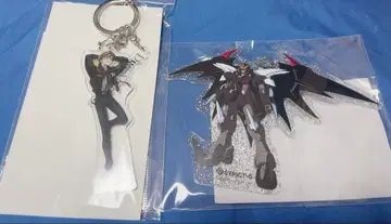 건담 W 아크릴 키링 듀오 & 데스사이즈 STRICT-G 30주년