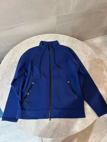 네이비 풀 지퍼 자켓 S