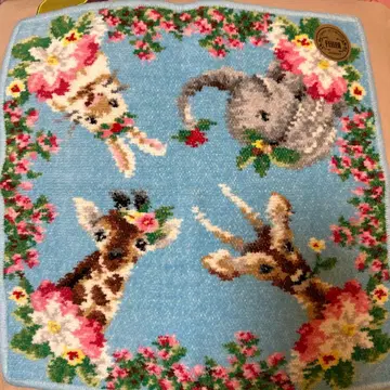 FEILER 하우 원더풀 손수건 약 30cm 대형 완판