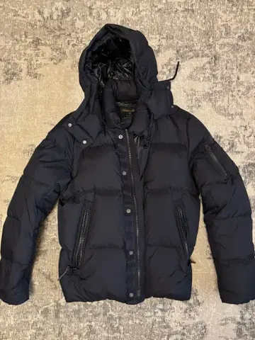 나노 유니버스 니시카와 다운 다운 자켓 후드 부착