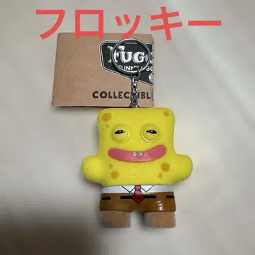 파글라 키체인 스펀지밥 플로키 소재