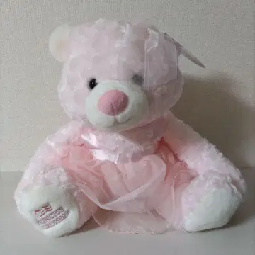 프린세스 크루즈 테디베어 봉제 인형 핑크