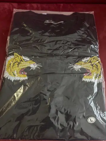 호테이 토모야스 HOTEI 호랑이 자수 T셔츠 L 사이즈