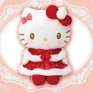 헬로키티 봉제 인형 드레스 포함