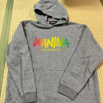 WANIMA 후드티 2018 투어 XL 사이즈 그레이