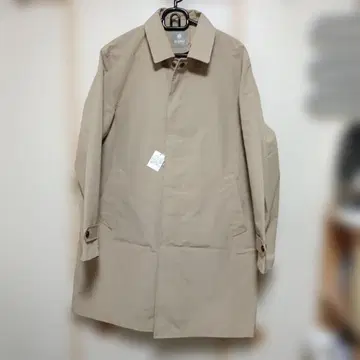 nano universe 발수 가공 스텐카라 코트 베이지 미사용