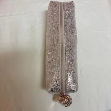 미사용 새상품 MAC 메탈릭 핑크 파우치 참 포함