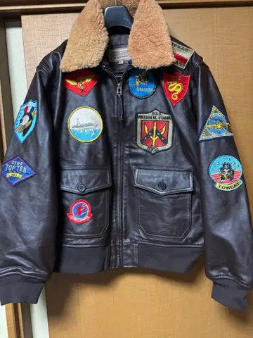 BO MIKE RONNY G-1 플라이트 자켓 탑건 3XL