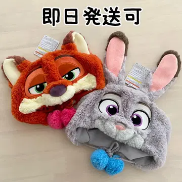 [새상품] 팬캡 2개 세트 닉&주디 디즈니 주토피아