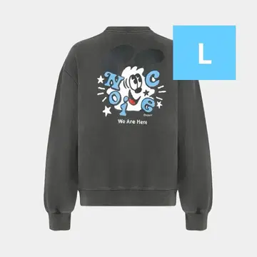 NOICE X VERDY VICK SWEATSHIRT - CHARCOAL