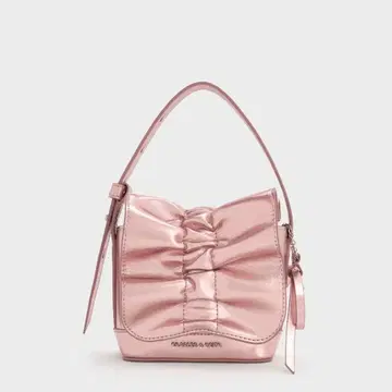 Kadee  루쉬드 미니 백 - 아우라 핑크