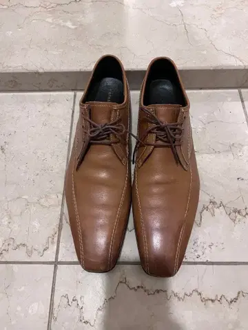 KATHERINE HAMNETT LONDON 브라운 비즈니스 슈즈