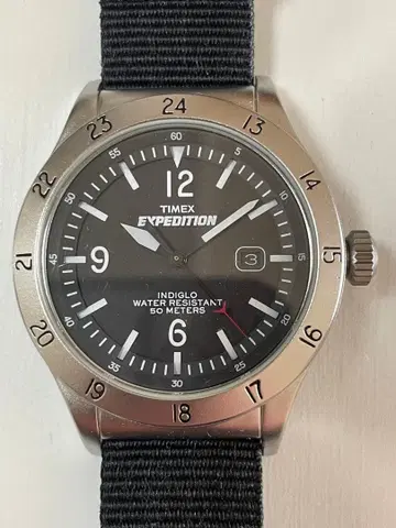 TIMEX EXPEDITION 손목시계 블랙