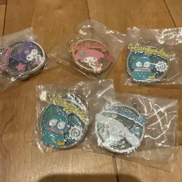 산리오 캐릭터즈 키라키라 투명 메탈 참