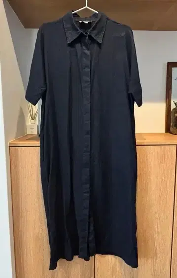 COS 셔츠 원피스 반팔 롱