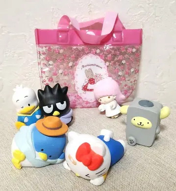 헬로키티 산리오 피규어 6개 세트 (마론 크림 봉투 덤)