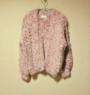 SNIDEL HOME 퍼풍 가디건