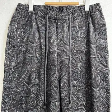 <monkey time> 와이드 앵클 팬츠 페이즐리 무늬 S