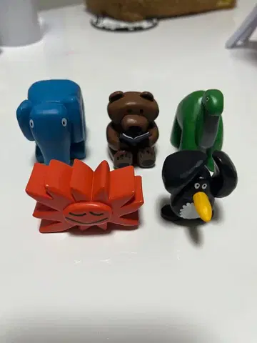 DAISUKE KONDO 아트 컬렉션 마스코트 피규어 5세트